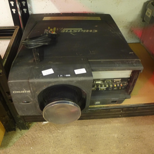 2114 - A Christie projector (LX66)