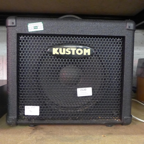 2120 - A Kustom amplifier (KBA10)