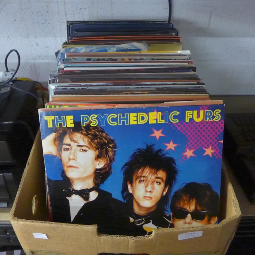 2136 - A box of approx. 50 LP records