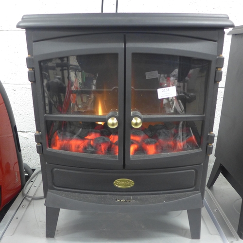 2153 - A Dimplex electric fire - model number SBN20R - W