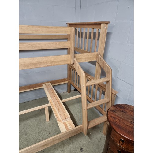 1591 - Pine bunk beds * this lot is subject to VAT