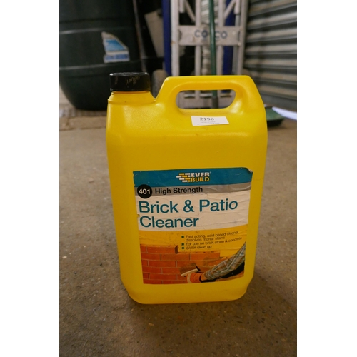 2198 - 5 Litres of brick and patio cleaner