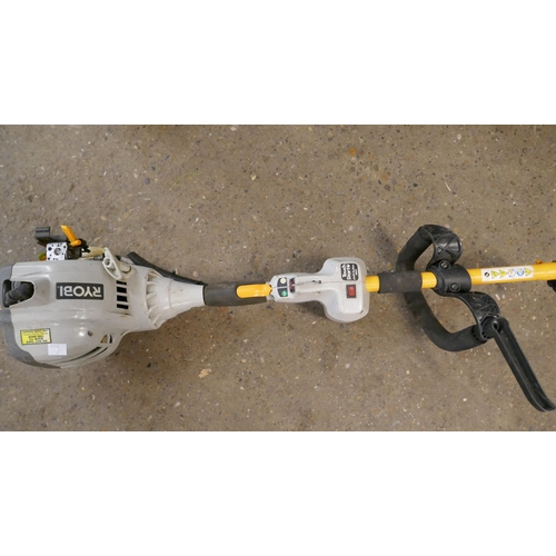 2200 - 4 Petrol multi-tools; 2 Ryobi, Bauker SCB30 and one other with attachments