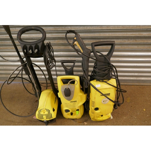 2204 - A Karcher 480, Karcher K2191 and Karcher B403 pressure washer