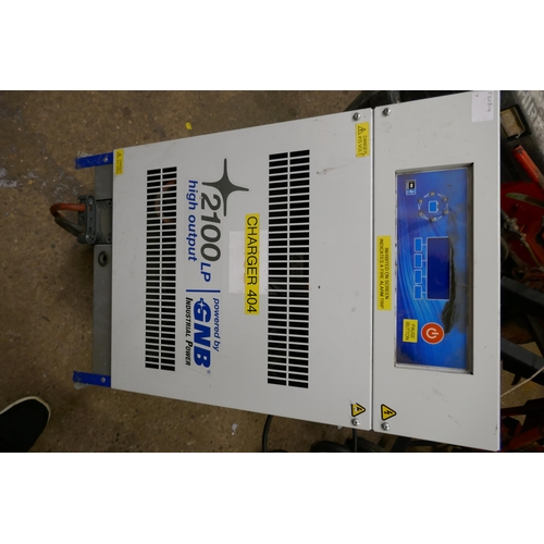 2221 - A GNB2100Lp high frequency forklift battery charger