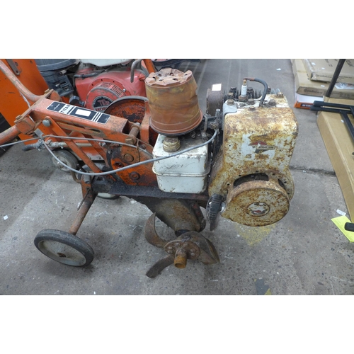 2233 - A Wolseley Titan rotavator with a Briggs and Stratton petrol engine