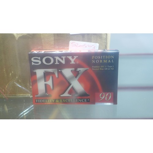 2098 - 53 Sony FX90 blank tapes - sealed and unused