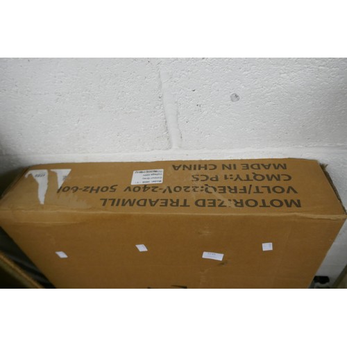 2245 - A motorised treadmill - boxed & unused