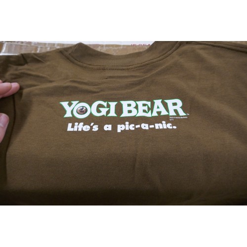 2337 - Approx. 60 Yogi Bear advertising T-shirts - all size M