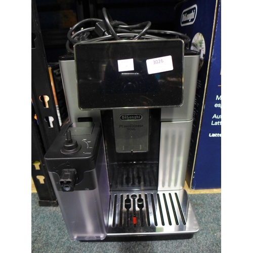 3026 - Delonghi Primadonna Soul Bean To Cup Coffee Machine, Original RRP £799.99 + vat     (313-177)   * Th... 