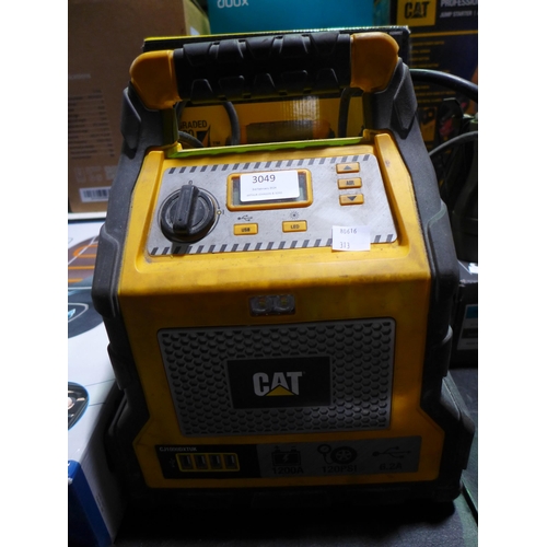 3049 - Cat Jump Starter (1200 Amp)   (313-430)   * This lot is subject to vat