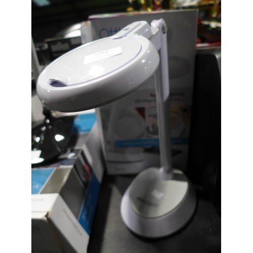 3062 - Ottlite LED Magnifier Desk Lamp     (313-395)   * This lot is subject to vat