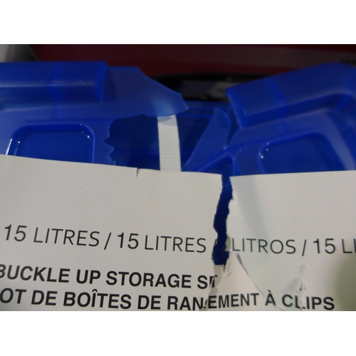 3092 - Iris 15L Storage Boxes & Brita Maxtra Xl Style Jug      (313-328,348)   * This lot is subject to vat