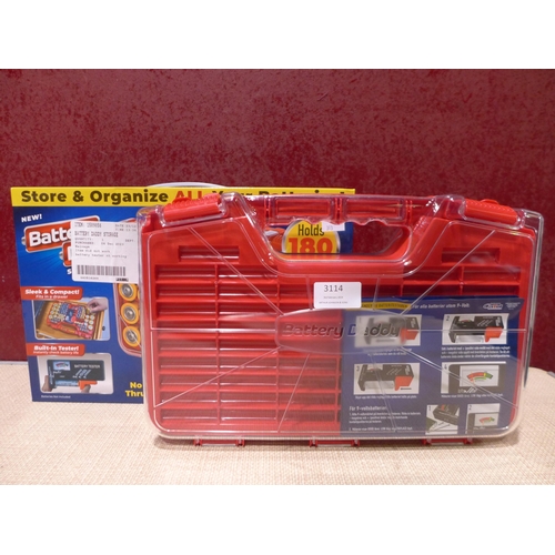 3114 - Battery Daddy Storage Box      (313-151)   * This lot is subject to vat