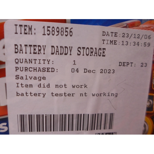 3114 - Battery Daddy Storage Box      (313-151)   * This lot is subject to vat