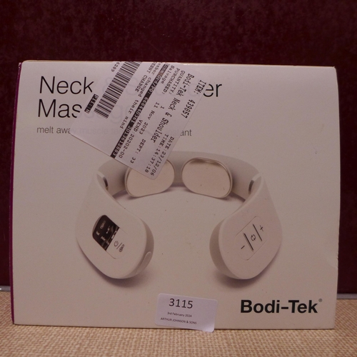 3115 - Bodi-Tek Neck & Shoulder Massager   (313-135)   * This lot is subject to vat