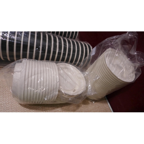 3120 - Ieco Compost/Recycle 16Oz Cups & Lids   (313-259)   * This lot is subject to vat