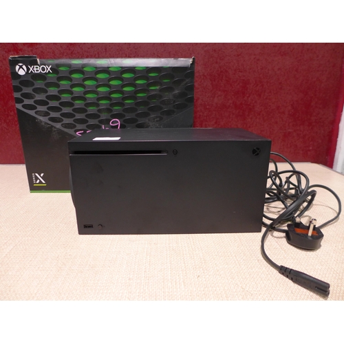 3127 - Xbox Series X 1Tb SSD - Black Gaming Console , (with Box/no controller) original RRP  £379.99 + vat ... 