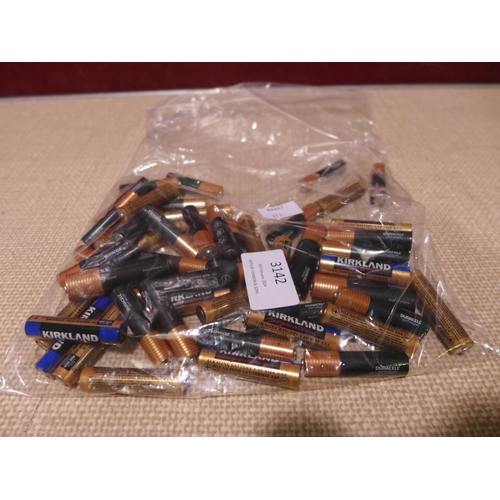 3142 - Ks  and Duracell AAA Batteries      (313-159,206,207)   * This lot is subject to vat