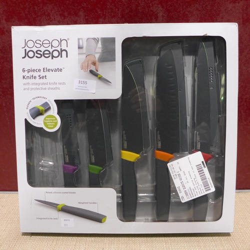 3155 - Joseph Joseph Elevate Knives    (313-423)   * This lot is subject to vat