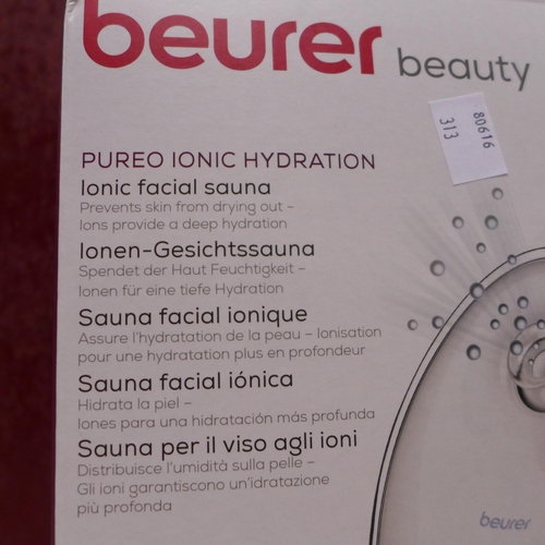 3157 - Beurer Beauty Ionic Hydration Facial Sauna      (313-410)   * This lot is subject to vat