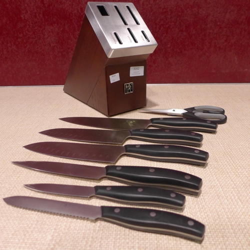 3162 - Henckels Knife Block Set + One Extra Knife  (313-201)   * This lot is subject to vat