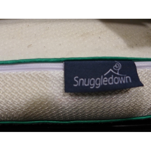 3206 - Snuggledown Fresh & Cool Foam Pillow and Sealy Side Sleeper Pillow  (313-114,129)   * This lot is su... 