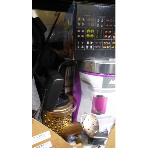 3208 - Quantity of household items incl: bathroom bin, dishrack etc *This lot is subject to vat