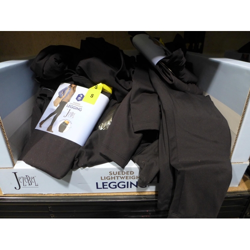 3212 - Quantity of Women's Jezebel Black Leggings (various sizes) *This lot is subject to VAT