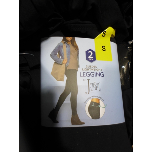 3212 - Quantity of Women's Jezebel Black Leggings (various sizes) *This lot is subject to VAT