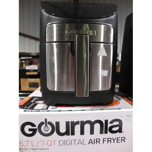 3253 - Gourmia Air Fryer 7Qt       (313-97)   * This lot is subject to vat