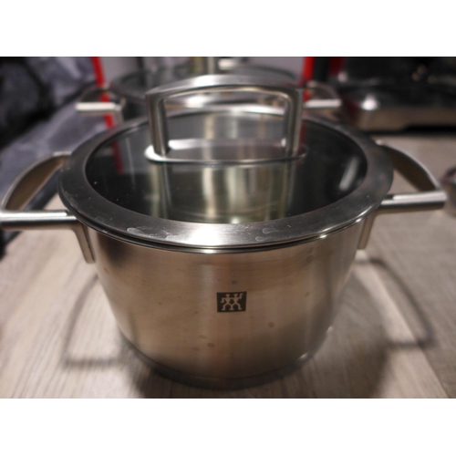 3264 - Zwilling Cookware Set   (313-138)   * This lot is subject to vat