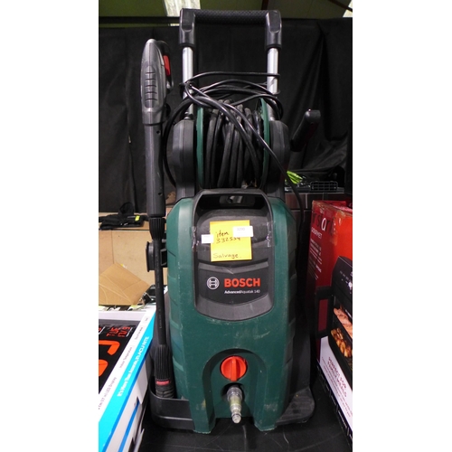 3290 - Bosch Advanced Aquatak 140 Pressure Washer , Original RRP £169.99 + vat           (313-257)   * This... 