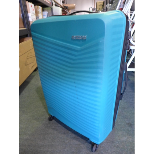 3352 - Two American Tourister Jetdriver Large 79cm Spinner Cases (Damaged)   (313-388)   * This lot is subj... 