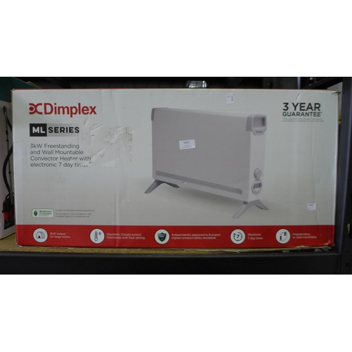 3401 - Dimplex ML series freestanding 3kw heater