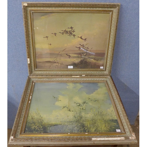 290 - A pair of Vernon Ward prints, framed