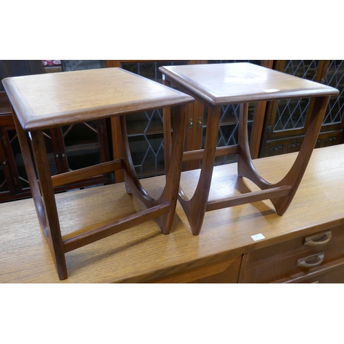 36 - A pair of G-Plan Fresco teak coffee tables