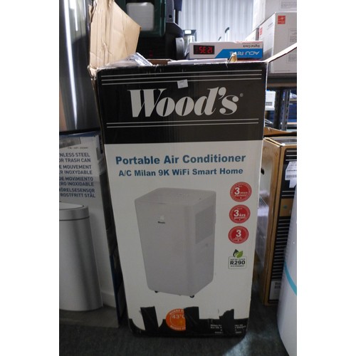 3370 - Woods Air Conditioner, with remote Original RRP £249.99 + vat         (313-77)   * This lot is subje... 