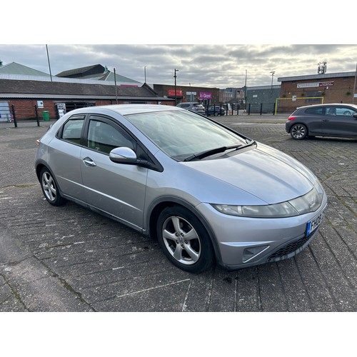 2378 - A 2008 Honda Civic i-VTEC SE 1.8L 6 speed manual Petrol 1799cc car. Registration: FH08 ZSX MOT valid... 