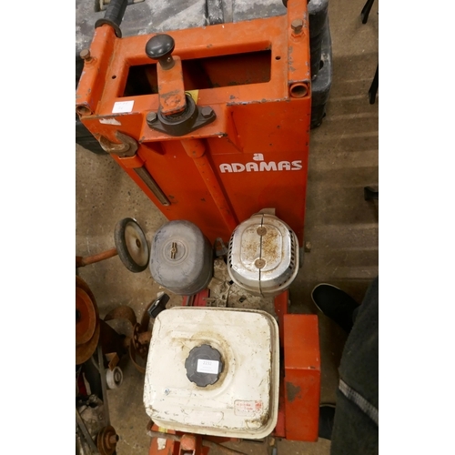 2232 - A Honda Adamas 11.0HP stone cutter (GX340MAX)