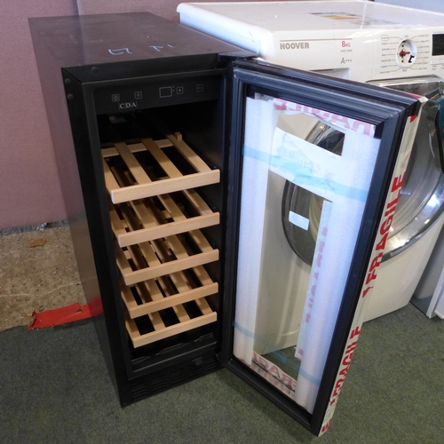 3428 - CDA Under Counter Wine Cooler, Hoover 8KG Washing Machine And Neff Tower Fridge ( All Appliances Dam... 