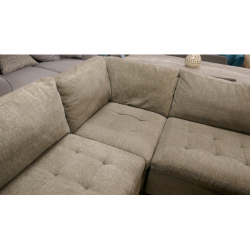 1449 - Tisdale 6Pc Sofa L Grey Modular Sectional, original RRP £1166.66 + VAT (4195-46) * This lot is subje... 