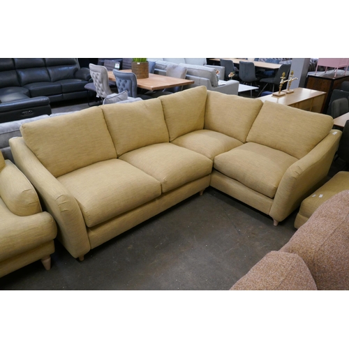 1483 - A Hattie Oslo ochre RHF corner sofa