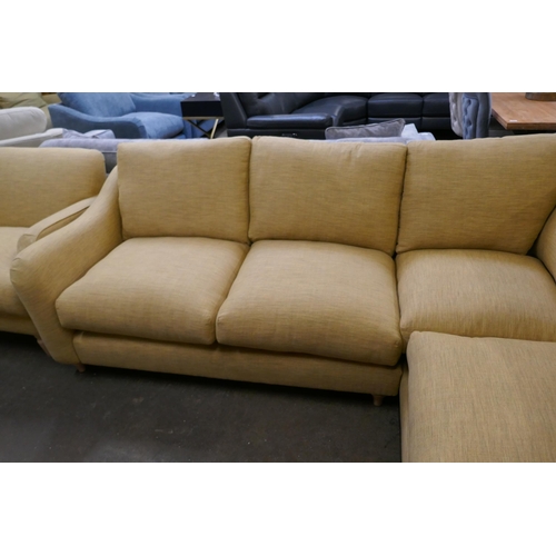 1483 - A Hattie Oslo ochre RHF corner sofa