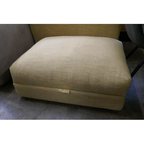 1484 - A Hattie Oslo ochre footstool