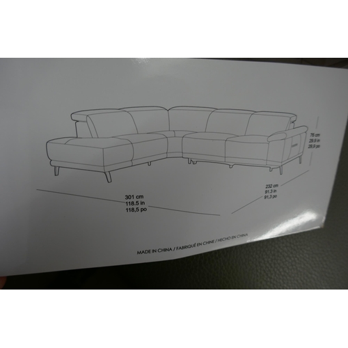 1508 - Kuka Rachel Sofa Left Sectional - Winter, original RRP £1999.99 + VAT (4195-45) * This lot is subjec... 