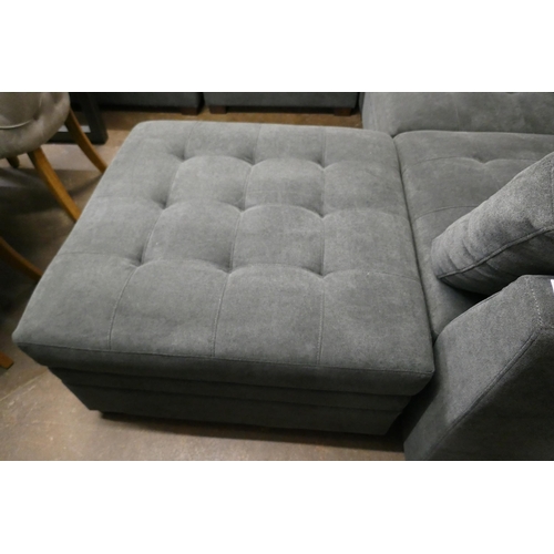 1524 - Tisdale 6Pc Sofa Grey Dark Grey, original RRP £1166.66 + VAT (4195-15) * This lot is subject to VAT