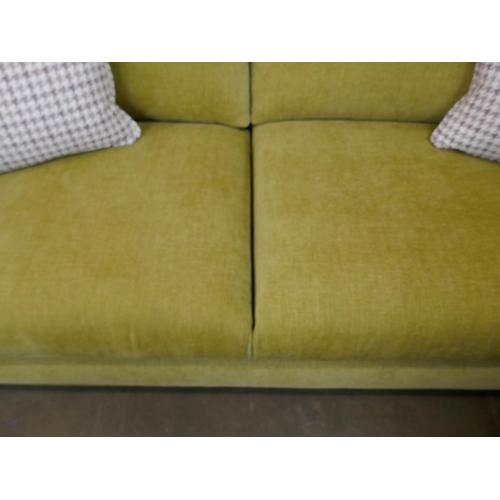 1533 - A Mina Flexi ochre three seater sofa