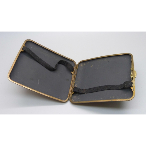 1026 - A 20th Century Japanese Damascene cigarette case