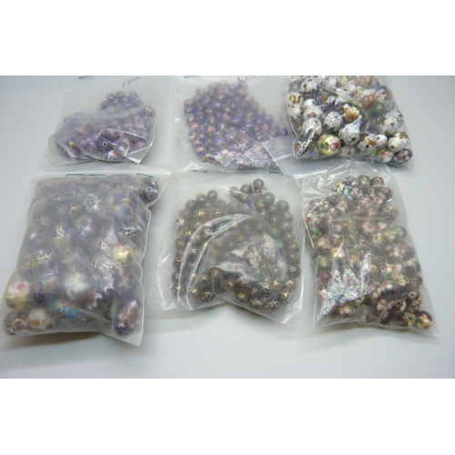 1126 - 600 cloisonne beads